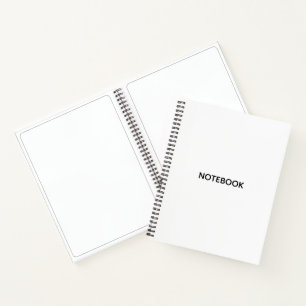 Cahier personnalisé 21,59 cm x 27,94 cm Classiqu