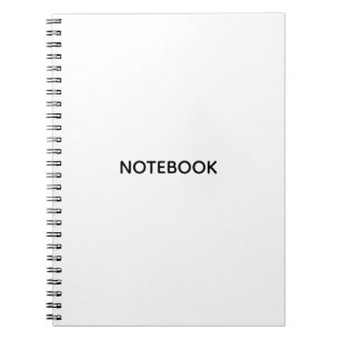 Cahier personnalisé 6,5" x 8,75" Classique