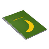 Cahier personnalisé à spirale avec couverture de b (Côté Droit)