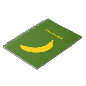 Cahier personnalisé à spirale avec couverture de b (Côté gauche)