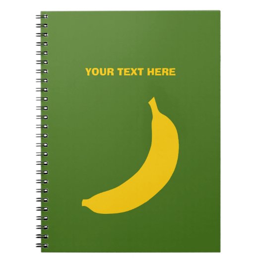 Cahier personnalisé à spirale avec couverture de b (Devant)