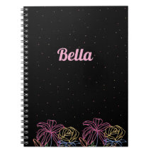Cahier personnalisé avec nom personnalisé