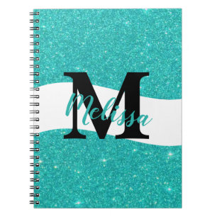 Cahier personnalisé avec paillettes