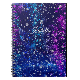 Cahier Personnalisé avec Paillettes