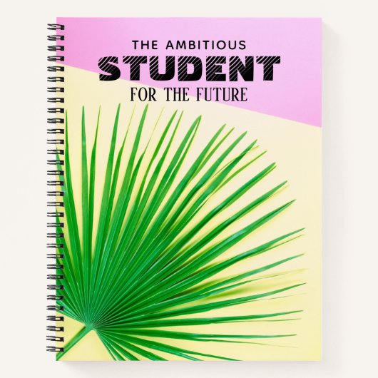 Cahier Personnalisé Coloré (Devant)