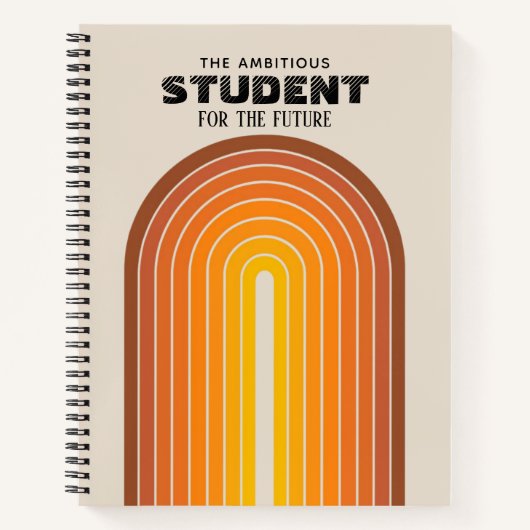 Cahier Personnalisé Coloré (Devant)