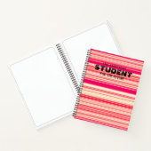 Cahier Personnalisé Coloré (Intérieur)