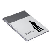 Cahier personnalisé Conception Cadeau pour garçons (Côté Droit)