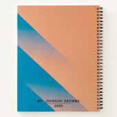 Cahier Personnalisé Couleurs (Dos)