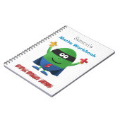 Cahier personnalisé de maths d'enfants (Côté gauche)