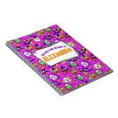 Cahier personnalisé de sortilèges effrayants pour (Côté Droit)