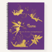 Cahier personnalisé d'écriture et de dessin de la  (Devant)