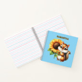 Cahier personnalisé du Tamia (Intérieur)
