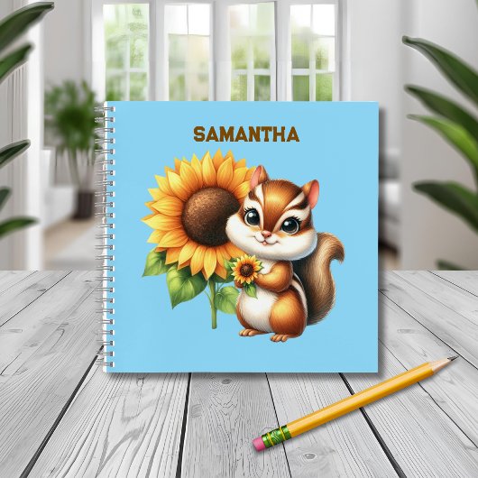 Cahier personnalisé du Tamia