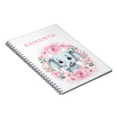 Cahier personnalisé éléphant (Côté Droit)