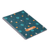 Cahier personnalisé en spirale Space Explorer (Côté Droit)