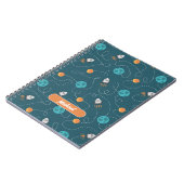 Cahier personnalisé en spirale Space Explorer (Côté gauche)