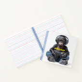 Cahier Personnalisé Gamer Chimp pour Enfants (Intérieur)
