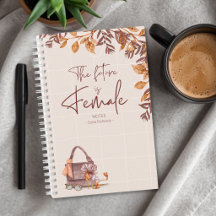 Cahier Personnalisé 'Le Futur Est Féminin'