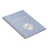Cahier personnalisé ours polaire mignon thème hive (Côté Droit)