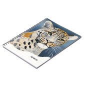Cahier personnalisé Paper Leopard Notebook Journal (Côté gauche)