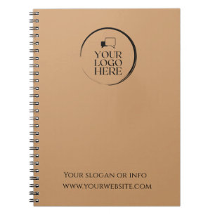 Cahier personnalisé pour la promotion des entrepri