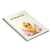 Cahier Personnalisé Poussin (Côté Droit)