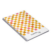 Cahier personnalisé Rétro Dames (Côté Droit)