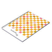 Cahier personnalisé Rétro Dames (Côté gauche)