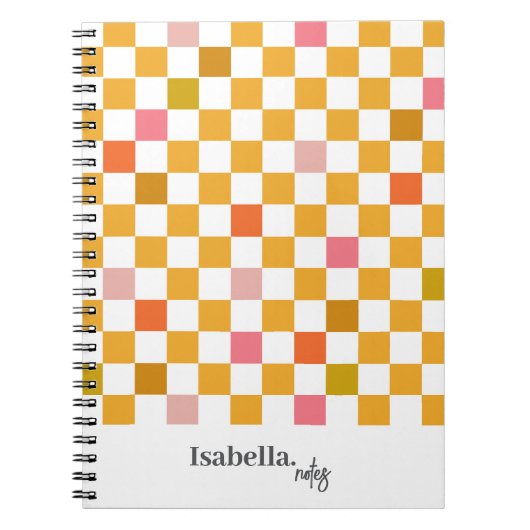 Cahier personnalisé Rétro Dames (Devant)