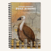 Cahier personnalisé robuste pour hommes (Recto)