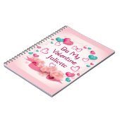 Cahier Personnalisé Saint-Valentin (Côté gauche)