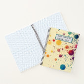 Cahier personnalisé sur le thème de l'espace et de (Intérieur)