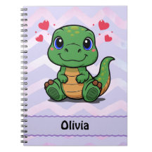 Cahier personnalisé T-Rex dinosaure