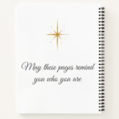 Cahier personnalisé Unapologetic. (Dos)