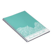 Cahier personnalisé Vagues (Côté Droit)