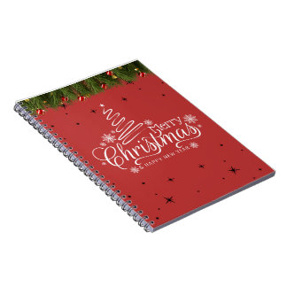 Cahier photo à reliure spirale « Joyeux Noël et No