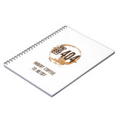 Cahier photo à spirale (Côté gauche)