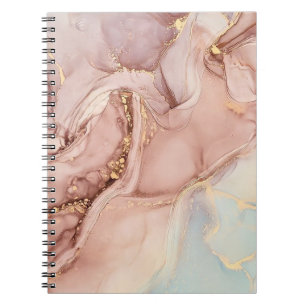 Cahier photo à spirale aquarelle rose (80 pages)