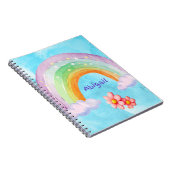 Cahier photo à spirale arc-en-ciel à personnaliser (Côté Droit)