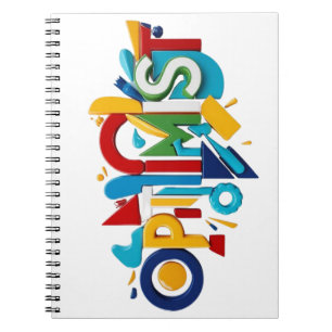 Cahier photo à spirale Cadeau optimiste