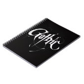 Cahier photo à spirale gothique (Côté gauche)