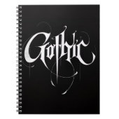 Cahier photo à spirale gothique (Devant)