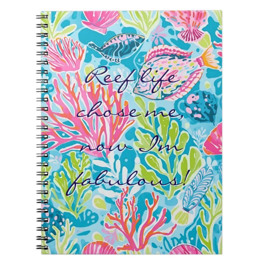 Cahier photo à spirale graphique élégant (Devant)