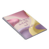 Cahier photo à spirale graphique élégant (Côté Droit)