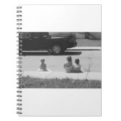 Cahier photo en spirale 3 filles et un chat (Devant)