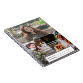 Cahier photo en spirale à collage photo moderne (Côté Droit)