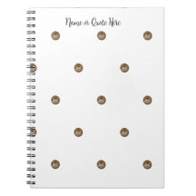 Cahier photo en spirale Café Esresso