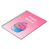 Cahier photo en spirale Cupcake (Côté gauche)