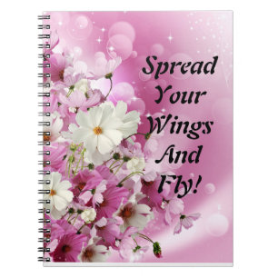 Cahier photo en spirale "Étendez vos ailes et vole